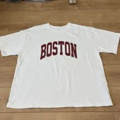 メンズ　bigTシャツ　半袖Tシャツ　ロゴTシャツ