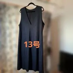 レリアン　Vネックワンピース13号