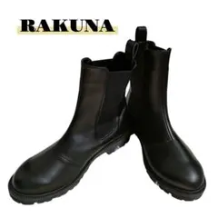 ほぼ未使用✨️美品✨️RAKUNA サイドゴアブーツ ブラックのサムネイル