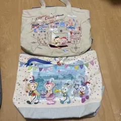 東京ディズニーシー　トートバッグ　ケープコッド　35周年 ダッフィー　2枚セット