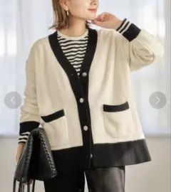 JOURNAL STANDARD ファンシーニットカーディガン