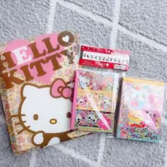 【当時物】平成レトロ メモ帳 ハローキティ セット