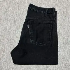 Levi's 519 コーデュロイパンツ 黒 タロン 美品 USA製 80s
