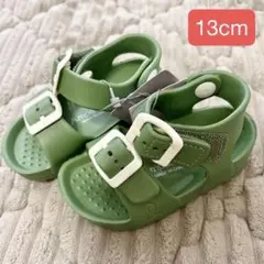 ampersand アンパサンド　キッズサンダル　カーキ　男の子　女の子のサムネイル