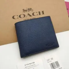 新作　新品　折り財布　メンズ　人気モデル　コインケース付き