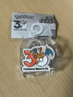 ポケモン30周年 メタルチャームマスコット リザードン