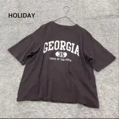 【ホリデイ】プリントTシャツ 半袖