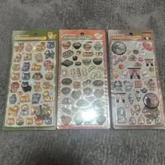 【正規品】ボンボンドロップシール　正規品　和柄　3種類 柴犬 たこ焼き 奈良