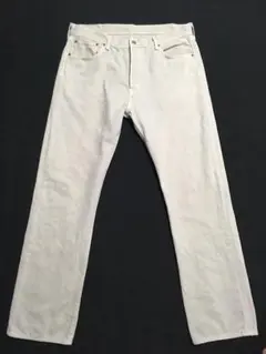 希少！メキシコ製 リーバイス501 W34 L32 スノーホワイト levis