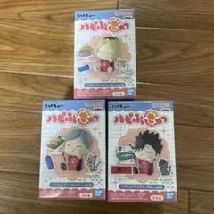 ハイキュー!! ハピふぃぎゅっ vol.2 音駒高校 黒尾 孤爪 灰羽フィギュア