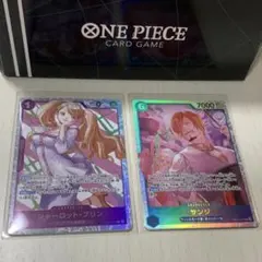ワンピースカードゲーム 神速の拳 SR 2枚セット プリン サンジ