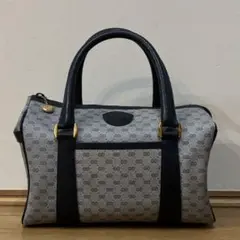 美品 GUCCI グッチ ハンドバッグ マイクロGG チャーム付き