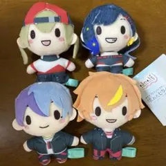 プロセカ劇場版ビビバス小豆沢こはね白石杏東雲彰人青柳冬弥ふわぷちマスコット全4種