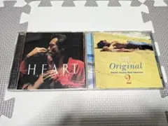 矢沢永吉 CD HEART　＆　 THE ORIGINAL 2 2本セット訳あり