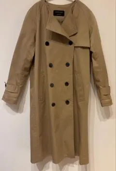 UNITED TOKYO ベージュ トレンチコート/ノーカラー