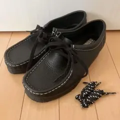 clarks スオリジナルス200周年記念限定ワラビー ブラックレザークラークス