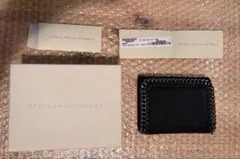 未使用箱あり　STELLA McCARTNEY 二つ折り財布 ブラック