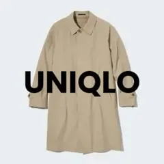 ユニクロ　コート　ベージュ　2way ステンカラー