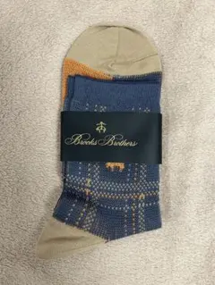 Brooks Brothers ソックス チェック柄 25-27cmのサムネイル