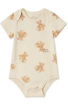 【70】 ジェラートピケ ベビー BABY 半袖 ボディスーツ