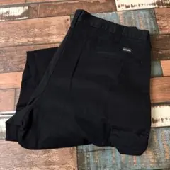 アメリカ古着 Cintas シンタス　ブラック ワークチノパンツ　ブラック　黒