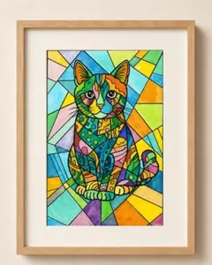 デシモーネ猫タイル ジョバンニ・デ・シモーネ 壁掛 - メルカリ