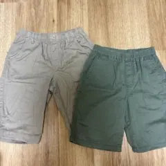 UNIQLO KIDS ハーフパンツ 2枚セット 140cm L