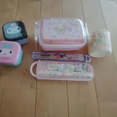 サンリオ すみっコぐらし 弁当箱 カトラリー 巾着セット購入前コメント必須
