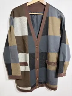 メンズ　カーディガン　古着