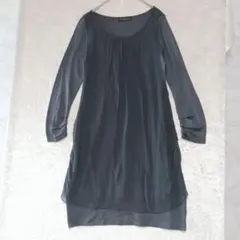 DAMA collection シルク100% ワンピース S 長袖 チュニックのサムネイル
