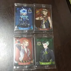 ツイステ　ウエハースカード　4枚セット