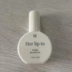 Her lip to ボディミスト ROSE BLANCHE 45ml