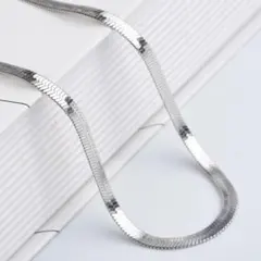 チェーン ネックレス シルバー ユニセックス シンプル 韓国 メンズ