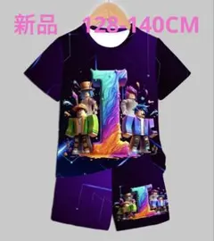キッズ Tシャツ ショートパンツ セットアップ ゲームキャラクター柄