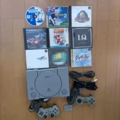 動作確認済　プレイステーション 1 本体＋ソフト9本　すぐ遊べます