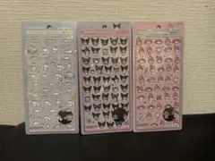 ◎確実正規品　ボンボンドロップシールミニ　シナモン、クロミ、マイメロ　３点セット