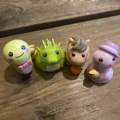 カラフルな干支キャラクター フィギュアセット