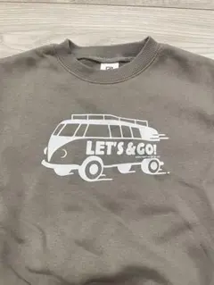 デビロック　裏起毛　トレーナー　バス　90