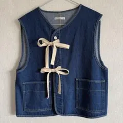 FREAK'S STORE フリークスストア デニムベスト フリーサイズ
