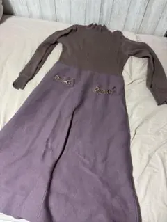 JILLSTUART ニットワンピース パープル