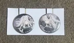 ホロライブ 一番くじ 獅白ぼたん 缶バッジ2個セット①