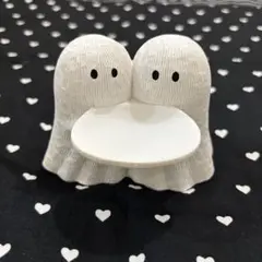 癒される ♡ 仲良しお手伝い オバケ ふたご ♡ 樹脂 オブジェ ♡