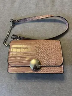ZARA TRAFALUS クロコ型押しミニショルダーバッグのサムネイル