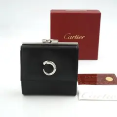 ✨新品未使用✨　Cartier ミニ財布　マストライン　マルチェロ　がま口 ✨新品未使用✨ Cartier ミニ財布 マストライン マルチェロ がま口