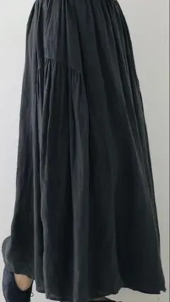 nest Robe リネンサイドギャザーマキシスカート2025のサムネイル
