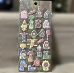 【正規品】クーリア シール こびとづかん フロッキーシール 集合