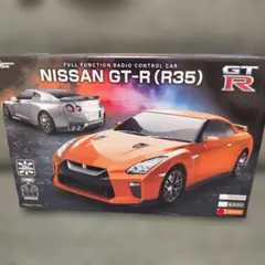 新品★NISSAN GT-R (R35) オレンジ ラジコン カーのサムネイル
