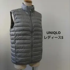 UNIQLO ウルトラライトダウンベスト レディースS グレーのサムネイル
