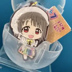 ラブライブ 虹ヶ咲 中須かすみ ラバーキーホルダー 缶バッジ - メルカリ