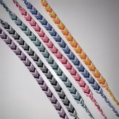 ミサンガ6本セットV字編み★ハンドメイド